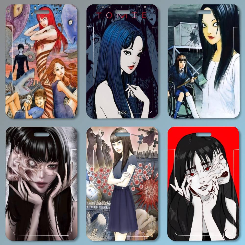Leather Work For Kids - Junji Ito Tomie Retro kimlik kartı