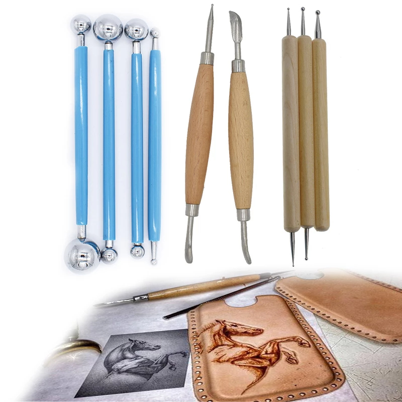 Leather Work In Art - Deri oyma aracı nokta Stylus ekleme
