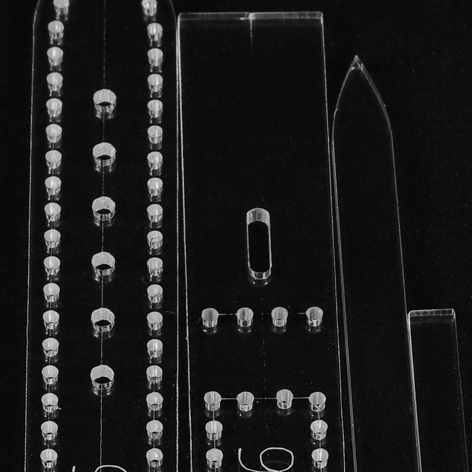8 Parça Akrilik Saat Kayışı Şa - Leatherwork Templates incelemesi ve fiyatı