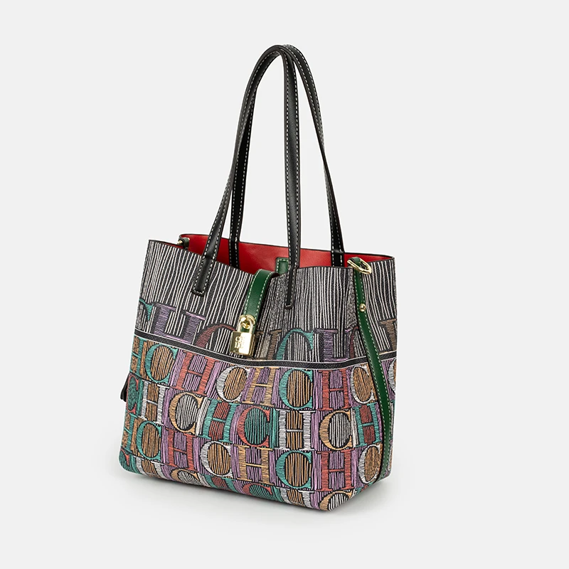 CH Art Renkli Baskılı Çanta Dü - Leather Work In Art incelemesi ve fiyatı