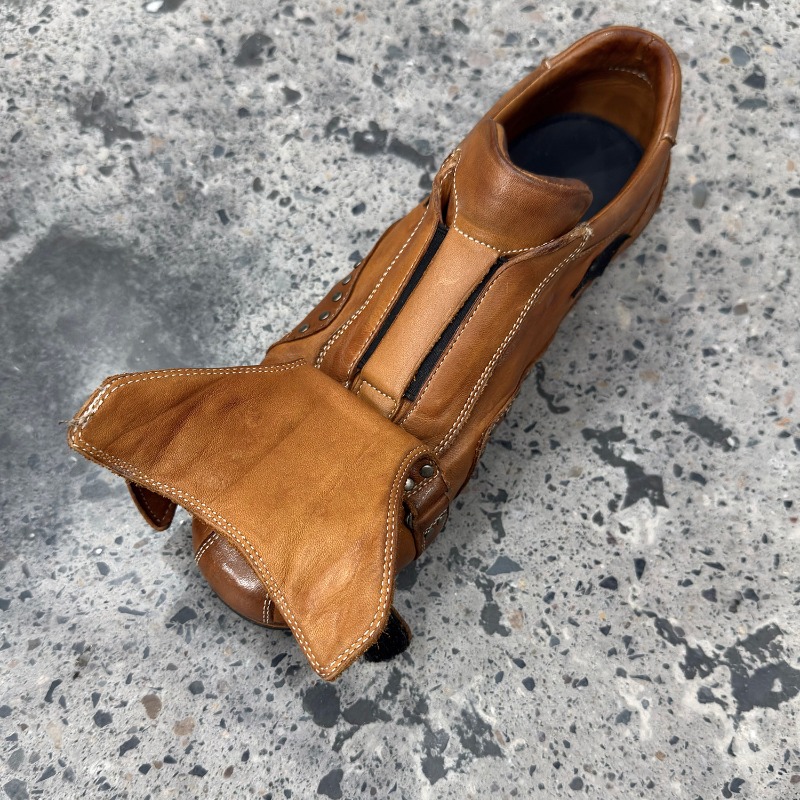 El yapımı yıkanmış perçinli mo - Leatherwork Training incelemesi ve fiyatı