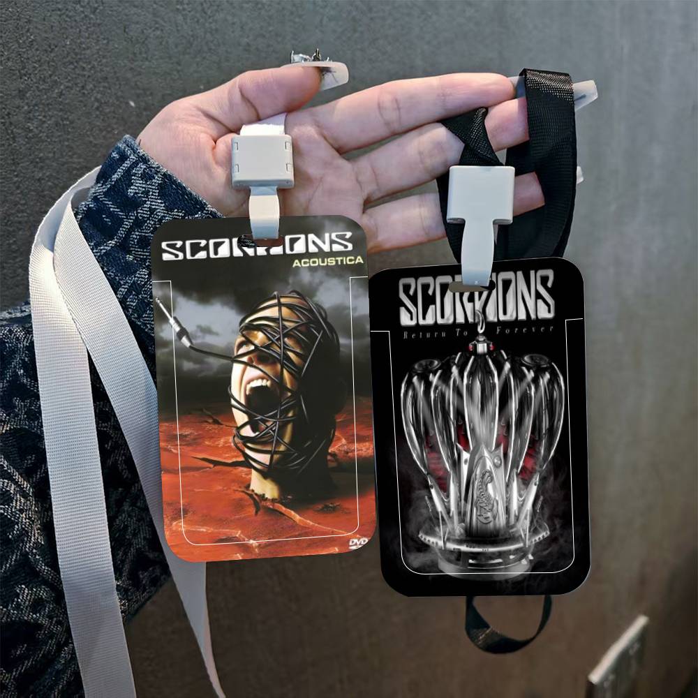 Scorpions Band Art Kimlik Kart - Leather Work In Art incelemesi ve fiyatı