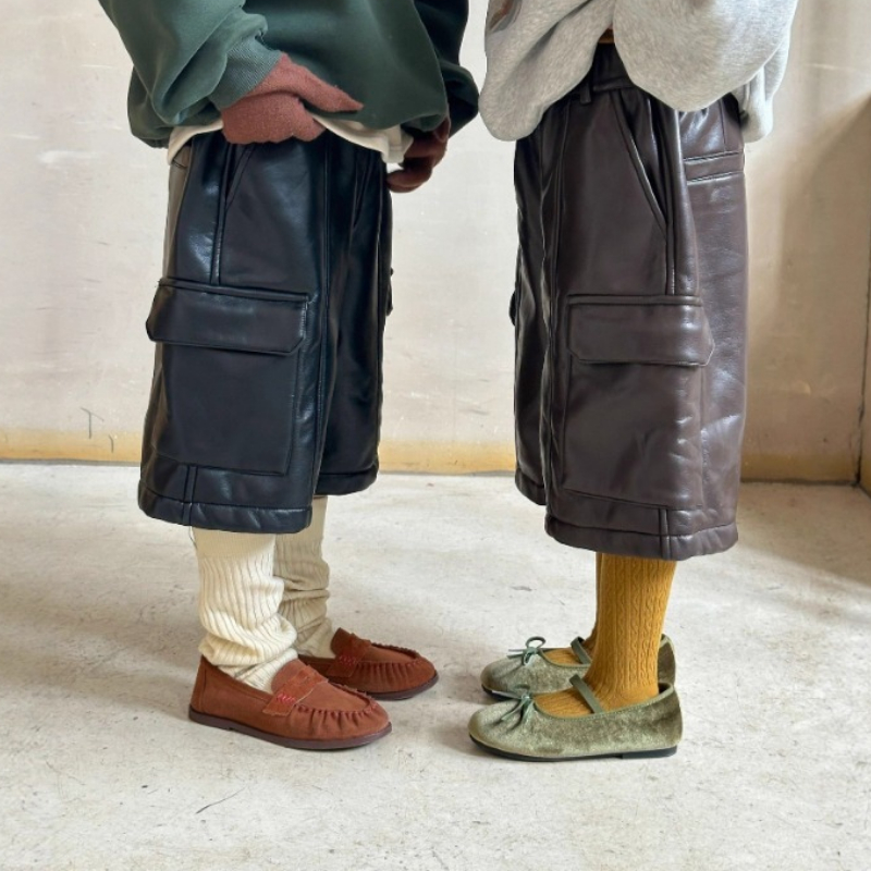 2026 Kış Yeni Kore Çocuk Yumuş - Leather Work For Kids incelemesi ve fiyatı