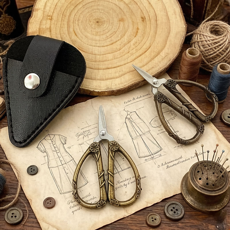 Mini Vintage Makas Paslanmaz Ç - Leather Work In Art incelemesi ve fiyatı