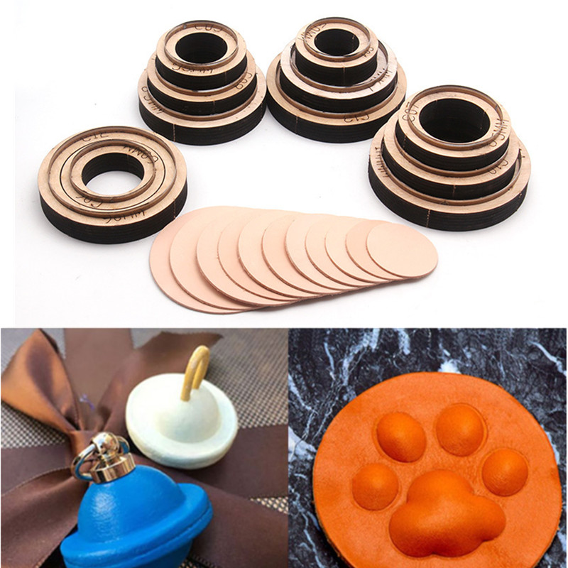 1 adet Yuvarlak Deri Kesme Kal - Leatherwork Templates incelemesi ve fiyatı