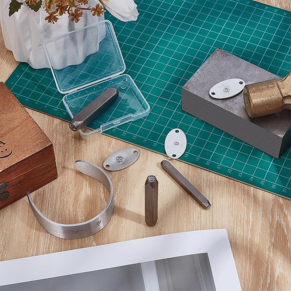 3 adet Metal delme damgası kal - Leather Work In Art incelemesi ve fiyatı