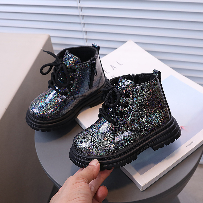 Sonbahar Kış Çocuk Glitter PU  - Leather Work For Kids incelemesi ve fiyatı
